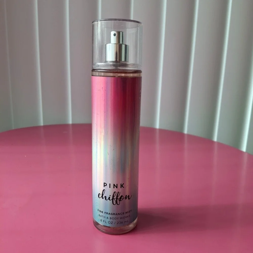 Bath & Body Works PINK CHIFFON Fine Fragrance Mist 8oz Body Spray